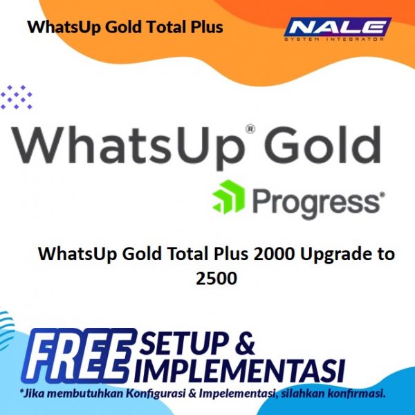 WhatsUp Gold Total Plus 2000 Upgrade to 2500